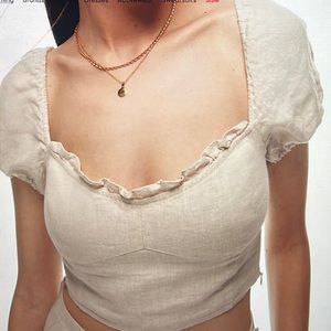 Wilfred wander linen blouse